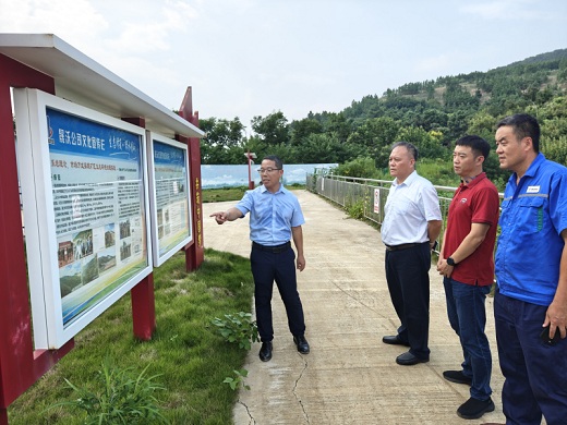 集團(tuán)公司就建設(shè)鈦石膏填埋場(chǎng)赴馬鞍山考察